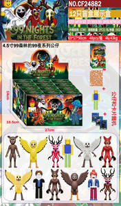 Figuras <span class=keywords><strong>de</strong></span> Acción <span class=keywords><strong>de</strong></span> PVC <span class=keywords><strong>de</strong></span> 99 Nights Forest, Juguete <span class=keywords><strong>de</strong></span> <span class=keywords><strong>Monstruo</strong></span>, Búho, Ciervo, Inspirado en el <span class=keywords><strong>Anime</strong></span>, Figuras Coleccionables, Envío Negociable - Product Image 5