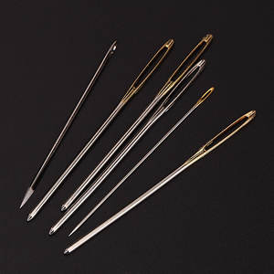 <span class=keywords><strong>Aiguille</strong></span> à ruban spécialisée pour tricot de pulls, à tête émoussée, à grand trou, pour fil à coudre à la main, pour le bricolage - Product Image 4