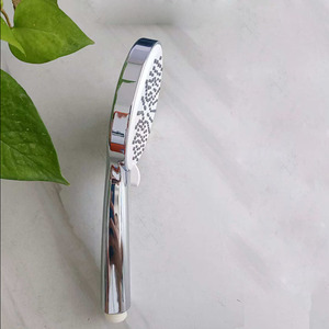 หัวฝักบัว Royal Stan 12 ซม. แบบ 5 ระดับความเร็ว สีเงิน รูใหญ่ แบบพกพา ติดตั้งง่ายด้วยมือ - Product Image 2