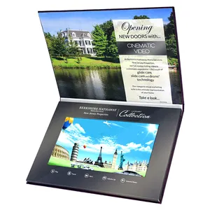 Capa dura caseira chinesa oem 2.4 ", 4.3" 5 "7" 10.1 "lcd placa de vídeo brochure