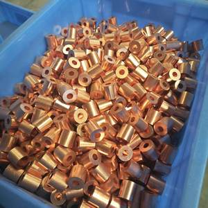 שרוול עצירת כבל פלדה, לולאות כיווץ נחושת, שרוול עגול, כיסויי כיווץ לכבל פלדה וכבל - Product Image 4