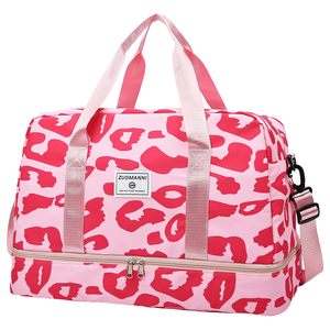 Sac de voyage léger en nylon pour le sport, séparation humide/sec, idéal pour le fitness et l'entraînement nomade - Product Image 4