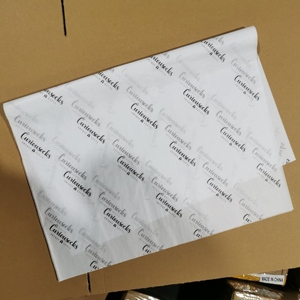 กระดาษห่อเนื้อเยื่อพิมพ์ลายตามสั่งขายส่ง สำหรับบรรจุภัณฑ์สินค้าอินเทรนด์ ห่อเสื้อผ้า กระดาษห่อเนื้อเยื่อสำหรับโปรโมชั่น ห่อดอกไม้ - Product Image 1