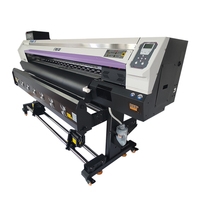 Impresora de inyección de tinta de alta resolución automática Skycolor 1,8 m con 4 cabezales