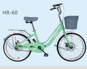 <span class=keywords><strong>Vélo</strong></span> <span class=keywords><strong>de</strong></span> ville classique rétro vintage Donna pour femmes, 24 pouces, vert boue, haute qualité, <span class=keywords><strong>vélo</strong></span> <span class=keywords><strong>de</strong></span> tourisme intelligent pour femmes - Product Image 6