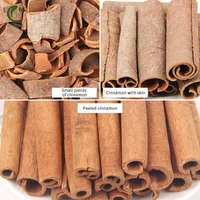 Bâtonnets d'écorce de cannelle séchés de qualité supérieure pour la cuisson et la cuisson, directement de l'usine