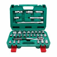 Kit d'outils à main robustes 32 pièces, très vendu, avec clés à douille, cliquet rapide et barre d'extension pour réparation automobile