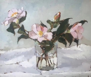Dipinto a Olio di <span class=keywords><strong>Fiori</strong></span> Dipinto a Mano, <span class=keywords><strong>Fiori</strong></span> Vibranti <span class=keywords><strong>su</strong></span> <span class=keywords><strong>Tela</strong></span>, Perfetto per l'Arredamento del Soggiorno - Product Image 3