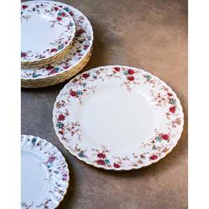 Service de vaisselle Minton 6+6 pièces, décoration ancestrale pour les foyers, les hôtels, style scandinave, tropical, bohème, shabby chic - Product Image 2