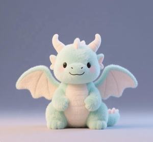 Peluche de Dragón Personalizado de Fábrica, Juguete de Peluche de Mascota, Regalo de Animales de Peluche, Muñecos de Dragón y Dinosaurio Personalizados - Product Image 2