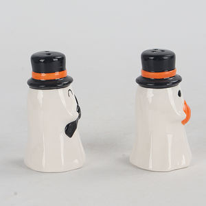 Juego de Salero y Pimentero de Cerámica con Forma de Fantasma de Halloween 2023, Se Aceptan Personalizaciones - Product Image 4