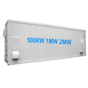 1MWh 새로운 고성능 6000 순환 컨테이너 배터리 2MWh 3WM 10MW 40FT ESS 태양 에너지 저장 배터리 시스템 가격