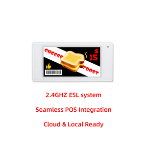 Étiquette de prix numérique électronique Zhsunyco S-ET0266-3A pour rayonnage, compatible ABS, couleurs disponibles : R, G, <span class=keywords><strong>B</strong></span>, C, M, Y, W, sans fil 2,4 GHz pour magasin de détail - Product Image 6