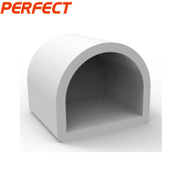 360 degrés Diffuseur Profilé Rond Manchon En Silicone Caoutchouc PF-T20D