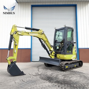 NIMBUS, Modelo Más Vendido en Europa y América, Mini Excavadora con Logotipo Personalizado, Certificación CE y EPA Aprobada - Product Image 2
