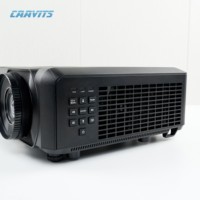 ROLY Projecteur vidéo grand format 4K natif ultra lumineux 6000 lumens 4K UHD HDR10 3D Laser DLP HIFI Stéréo à contraste élevé RL-D6Q