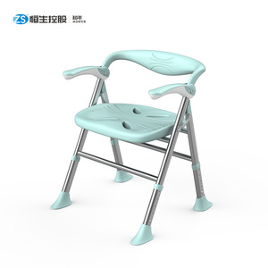Chaise de douche pliable Hang Seng en alliage d'aluminium, antidérapante, pour soins à domicile, capacité 150 kg, KY 8103 - Product Image 1