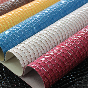 Verschleißfeste geprägte PvC-Synthetisches Leder Krokodilleder-Korn-Falschlederrollen bedruckt - Product Image 1