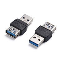 USB3.0 A mâle à un adaptateur d'extension court femelle adaptateur de transfert de données haute vitesse