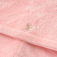 Couverture à capuche portable pour adultes, motif lapin rose, ultra douce, chaude et confortable, en polaire et flanelle, type cape ou plaid
