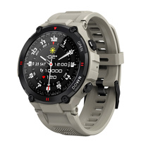 Yuniq Herzfrequenz-Schlaftracker Fitness-Tracker TFT Volltouchscreen Wasserdicht 3 ATM Silikon Smartwatch KI-Medizinische Diagnose