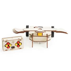 Puzzle en bois 3D, kits de modèles uniques à construire, kits d'ingénierie mécanique, robot de combat révolutionnaire pour adultes et enfants - Product Image 4