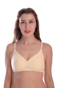 Soutien-gorge en polyester et coton pour femme, couvrant entièrement la poitrine, avec bretelles réglables |   Tissu doux |   U-Back |   Fermeture au dos |   Soutien-gorge sans couture de la taille A à la taille E - Product Image 2