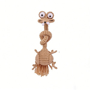 Sangles <span class=keywords><strong>de</strong></span> volant en crochet faites à la main, en forme d'animaux mignons <span class=keywords><strong>de</strong></span> <span class=keywords><strong>l</strong></span>'ère glaciaire, douces, confortables et pleines <span class=keywords><strong>de</strong></span> charme - Product Image 6