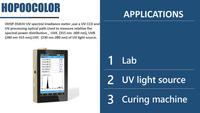 Spectromètre UV Hopoocolor OHSP350UV, spectromètre portable, testeur UV VIS
