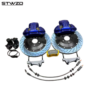 Nouvel étrier de frein électromécanique intégré GT6 à 6 pistons en alliage d'aluminium aérien avec moteur EPB interne, sans câblage supplémentaire, haute résistance à la chaleur - Product Image 3