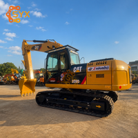 Экскаватор гусеничный Caterpillar CAT 320D, 20 тонн, с ковшом 1 м, б/у, с низким уровнем отказов, для городского реконструкционного строительства и дорожного обслуживания