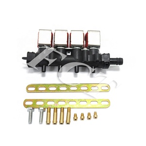 FC 2/3 Ω 液化石油气/天然气喷油器导轨套件完整的4缸自动气体转换装置GNV/GLP/GNC兼容 - Product Image 3