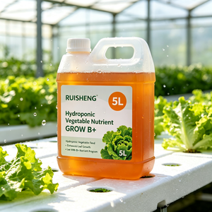 Fertilizzante Liquido per Coltivazione Idroponica, Soluzione Nutritiva GROW <span class=keywords><strong>B</strong></span> per Crescita Vegetativa di Ortaggi - Product Image 3