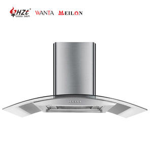 <span class=keywords><strong>Hotte</strong></span> murale à <span class=keywords><strong>prix</strong></span> compétitif, filtres en aluminium, extracteur de fumée, <span class=keywords><strong>hotte</strong></span> de cuisine incurvée - Product Image 1