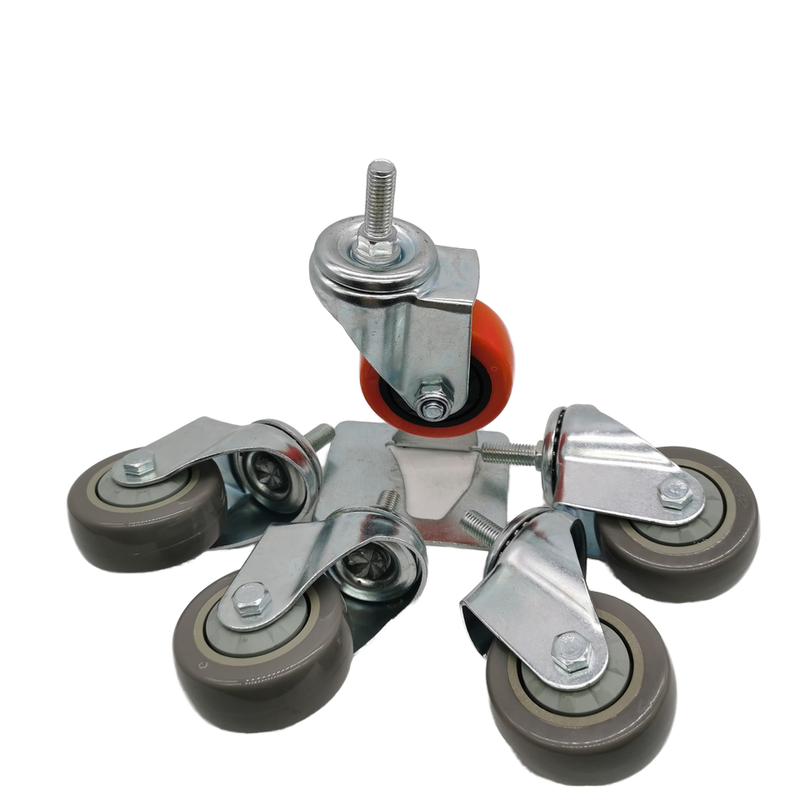 5 Inch Threaded Stem Swivel Ball
