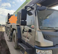 Grande grue de camion d'occasion professionnelle de 200 tonnes, personnalisée et de haute qualité, fabriquée en Chine, avec moteur Cummings