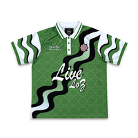Camisetas de Fútbol Vintage al por Mayor, Personalizadas, Extra Grandes, Unisex, con Estampado por Sublimación, Logotipo Streetwear, 100% Poliéster, de Secado Rápido