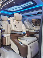 Lampe de toit pour Hiace vente en gros de chaise de voiture de luxe lumière pièces d'auto pour Benz Vito Vclass V250 W447 modèle de plafonnier incurvé de voiture