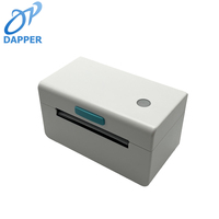 Imprimante d'étiquettes de bureau 110 mm Imprimante d'étiquettes thermique sans fil Bluetooth Imprimante d'étiquettes de codes-barres pour les petites entreprises