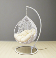 Fauteuil suspendu en rotin tressé pour balcon, jardin, terrasse, style moderne, vente en gros d'usine