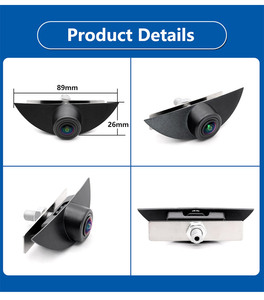 IP68กล้องมองด้านหน้ามองเห็น DC12V สีดำกันน้ำได้ AHD 1080P smartour Nissan X-Trail Qashqai Tiida <span class=keywords><strong>tatsu</strong></span> Livina 1ปี - Product Image 6
