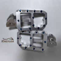 Repose-pieds de moto en aluminium anodisé CNC OEM, larges et antidérapants, compatibles avec la moto électrique Sur-Ron Light Bee MX