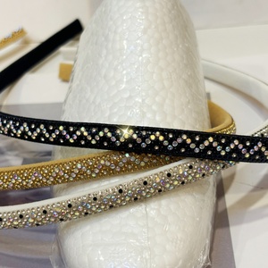 Bán buôn cao gót giày dép phụ kiện Rhinestone dây kim cương pha lê cắt tỉa dây giày vật liệu - Product Image 1