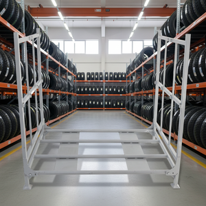 Support de Présentation de Pneus Métallique pour Magasin de Détail, Salle d'Exposition, Outil de Présentation Automobile de Luxe, Acier de Qualité Industrielle - Product Image 1