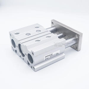 SMC Type Triaxial Guide Rod <b>Cylinder</b> Piston <b>Cylinder</b> Steel Bearing for Pneumatic Sizes - Product Image 4