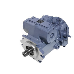 Pompe hydraulique à pistons axiaux à cylindrée variable ATUS A4VG, avec plateau oscillant en fonte et double vanne pour système hydraulique - Product Image 1