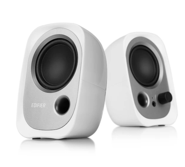 Original Edifier R12U Mini Stereo Computer Speakers Hot Sell Bookshelf Active AUX Speakers Balanced Sound USB Battery Powered