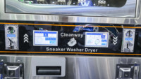 Lavadora-Extractora Comercial Eléctrica de Alta Capacidad, Totalmente Automática, para Negocios de Lavandería, Operada con Monedas/Tarjetas, de Acero Inoxidable, con Pantalla Táctil