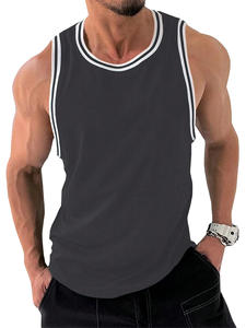 Men Custom Logo Singlets Blank Gym Fitness Workout Muscle Stringer Bodybuilding <strong>Wife</strong> <strong>Beater</strong> Men Tank Top - Product Image 4