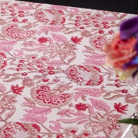 Nappe Rectangulaire en Coton à Motif Floral Classique pour la Décoration de la Cuisine et de la Maison